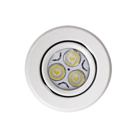 MASLIGHTING Zamack round recessed light LED 6w white