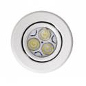 MASLIGHTING Zamack round recessed light LED 6w white