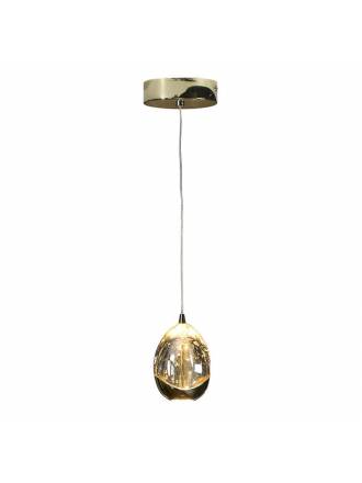 Schuller Rocio pendant lamp 1L LED gold