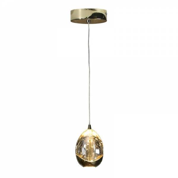 Schuller Rocio pendant lamp 1L LED gold