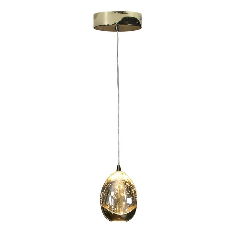 Lámpara colgante Rocio 1L LED dorado - Schuller