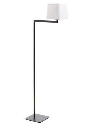 Lámpara de pie Finess E27 orientable negro - MDC