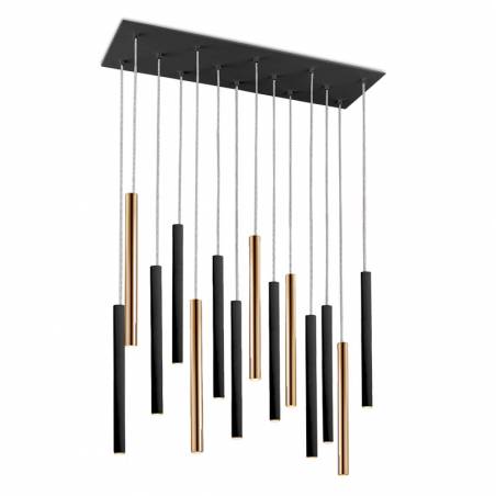 Lámpara colgante Varas LED 14L dimmable - Schuller