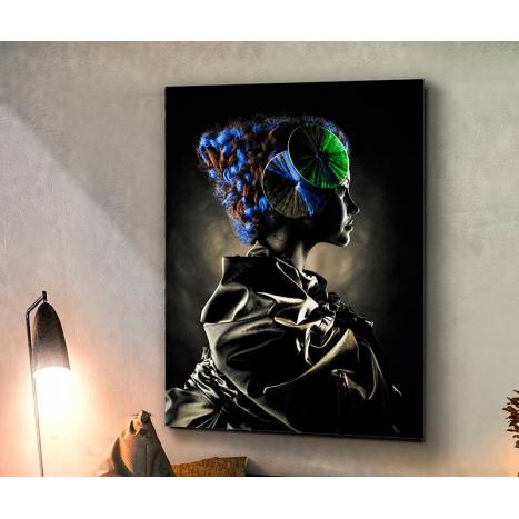 SCHULLER Geisha 135x100 glass printed photography ambient