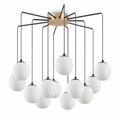Ideal Lux Rhapsody LED 12L G9 glass ceiling lamp