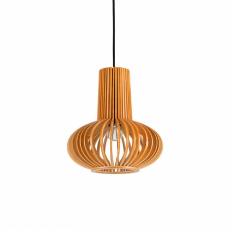 Lámpara colgante Citrus E27 159850 madera - Ideal Lux Lámpara colgante Citrus E27 159850 madera - Ideal Lux