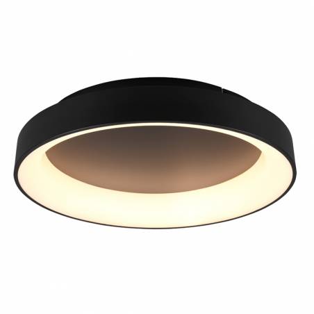 TRIO Girona LED 48w dimmable black ceiling lamp 2