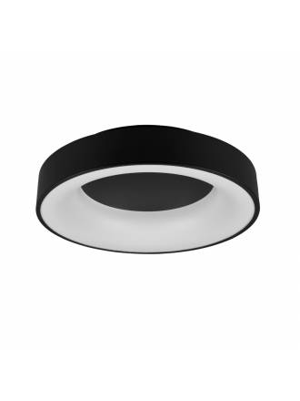 Plafón de techo Girona LED 30w regulable negro - Trio