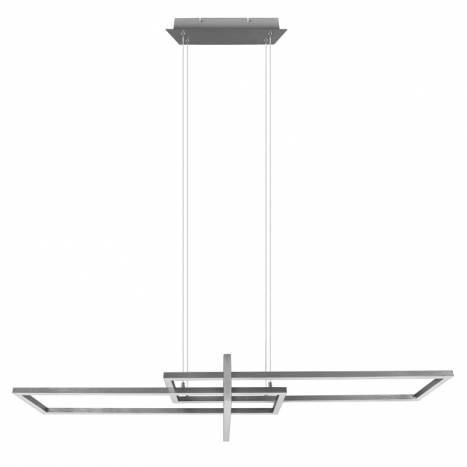 TRIO Salinas LED 34w dimmable aluminium pendant lamp 1