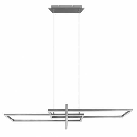 TRIO Salinas LED 34w dimmable aluminium pendant lamp 1