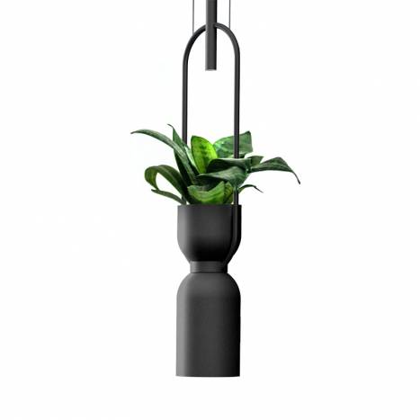 Lámpara colgante Oxygen LED 2L negro - Luxcambra