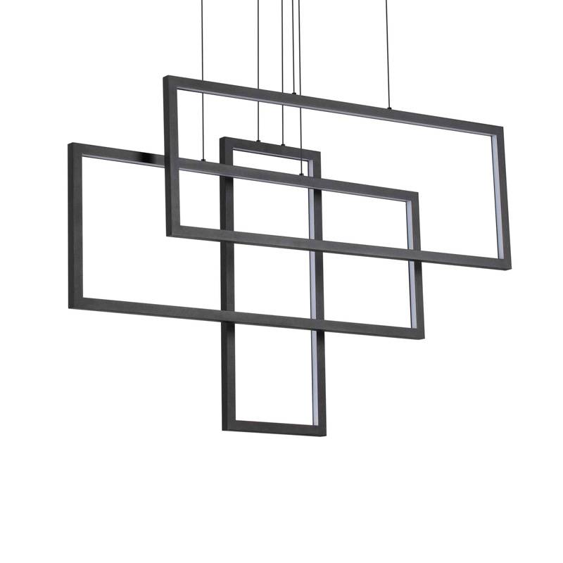 Lámpara colgante Frame LED rectangular - Ideal Lux