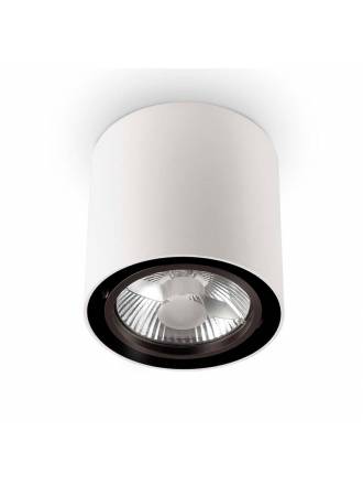 Foco superficie Mood AR111 redondo blanco - Ideal Lux