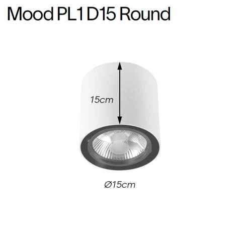 IDEAL LUX Mood AR111 rounded  surface light info