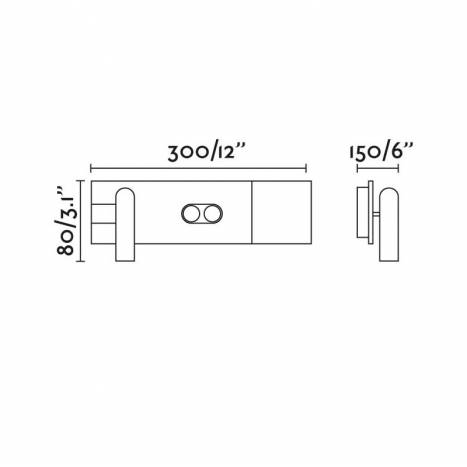 Aplique de pared Magos LED 6+3w Inducción info - Faro