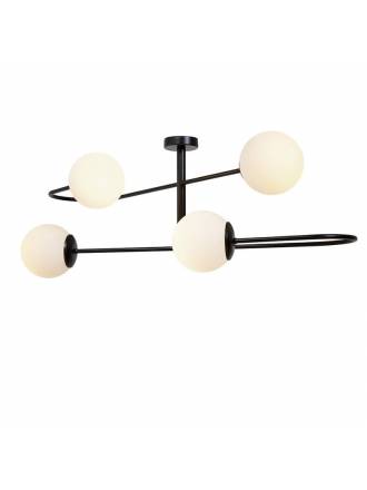 Lámpara de techo Richmond 4L opal - Luxcambra