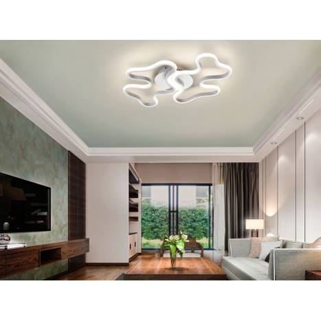 SCHULLER Marea LED 28w white ceiling/wall lamp ambient 1