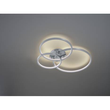 TRIO Aaron LED Smart RGB WIFI aluminium ceiling lamp ambient 1
