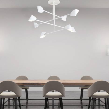 Lámpara de techo Capuccina LED 61w blanco - Mantra ambiente