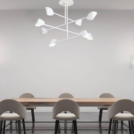 MANTRA Capuccina LED 61w white ceiling lamp ambient