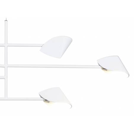 Lámpara colgante Capuccina LED 45w blanco detalle - Mantra