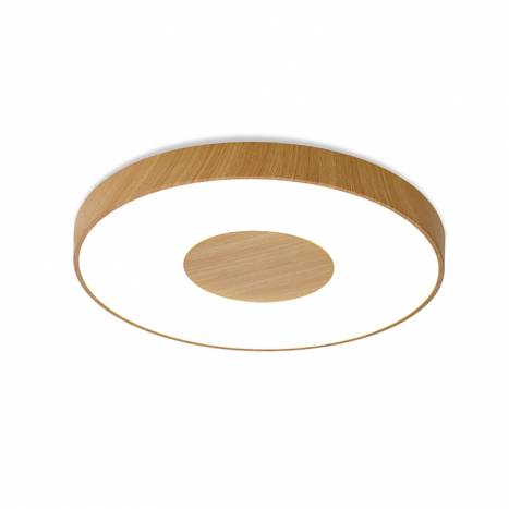 MANTRA Coin LED 80w dimmable wood ceiling lamp