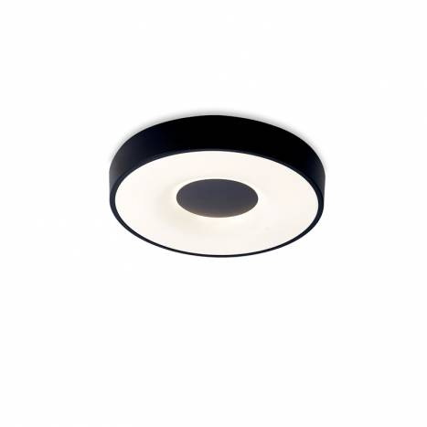 MANTRA Coin LED 56w dimmable black ceiling lamp