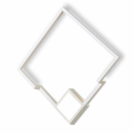 Aplique pared Boutique LED 25w dimmable blanco - Mantra