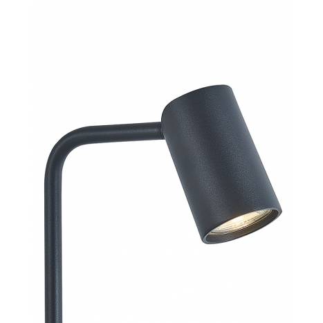 Lámpara de mesa Sal 1L GU10 negro detalle - Mantra