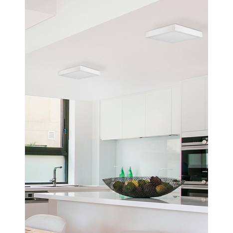 Downlight superficie Saona LED 30w cuadrado - Mantra ambiente