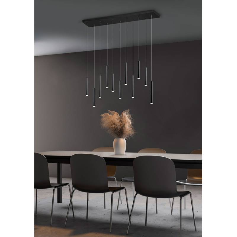 expeditie Mam maagd TRIO Tubular LED 28w (3000k) dimmable linear pendant lamp