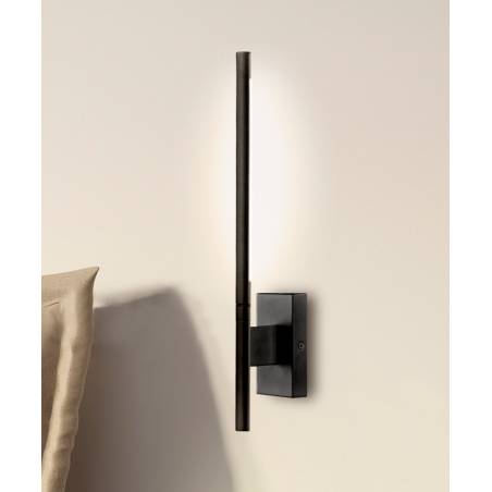 MANTRA Torch 6w LED black wall lamp ambient 1