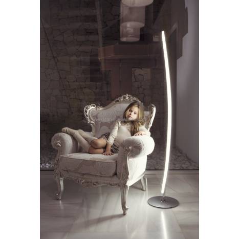 Mantra Hemisferic floor lamp LED 20w dimmable aluminium Mantra Hemisferic floor lamp LED 20w dimmable aluminium