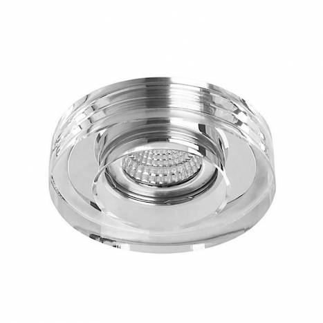 Foco empotrable SC760RA GU10 cristal transparente - YLD