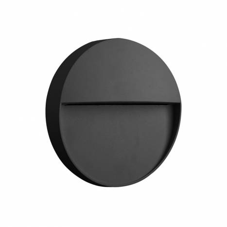 MANTRA Baker Round LED surface step light grey