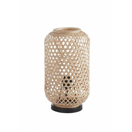 MDC India E27 natural bamboo table lamp