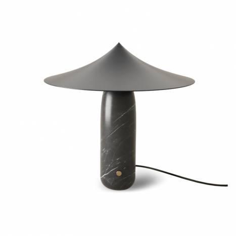 AROMAS Kine LED 10w black marble table lamp