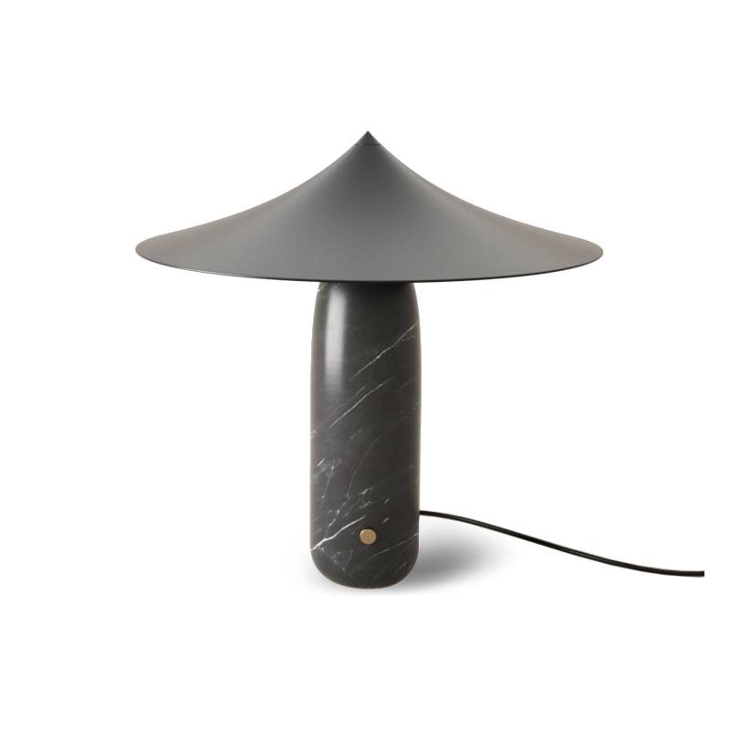 Lámpara de mesa Kine LED 10w mármol negro - Aromas Lámpara de mesa Kine LED 10w mármol negro - Aromas