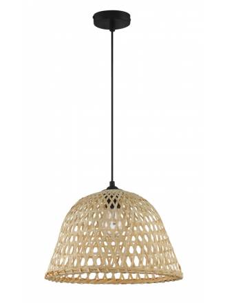 MDC David E27 natural bamboo pendant lamp