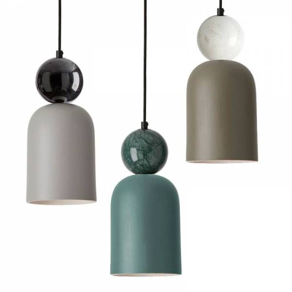 AROMAS Bell Led 18w marble pendant lamp models