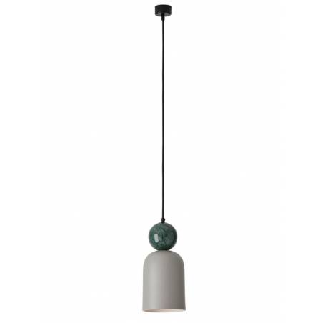 AROMAS Bell Led 18w green marble grey ceramic pendant lamp