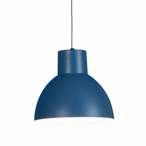 ACB Krabi 1L E27 25cm blue metal pendant lamp
