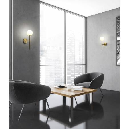 Aplique de pared Doris G9 oro - ACB