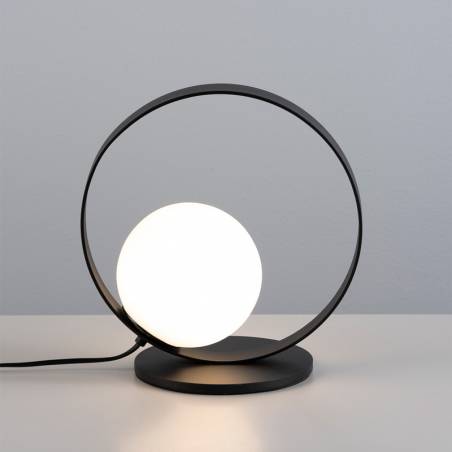 Lámpara de mesa Halo LED 5w negro ambiente - ACB 1