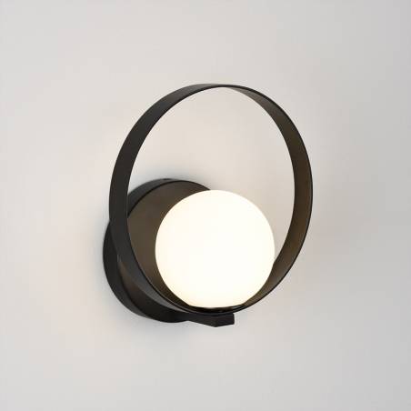 ACB Halo 5w LED wall lamp black ambient