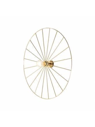 Aplique de pared Wheel 1L E27 oro - Aromas