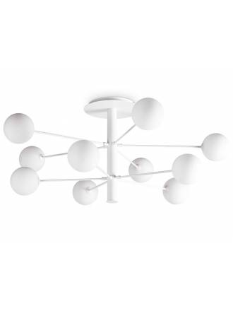 Lámpara de techo Cosmopolitan 10L G9 blanco - Ideal Lux