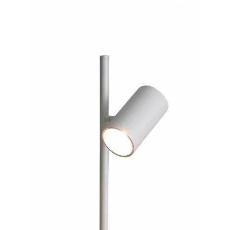 Lámpara de pie Gina LED 2L GU10 blanco detalle - ACB