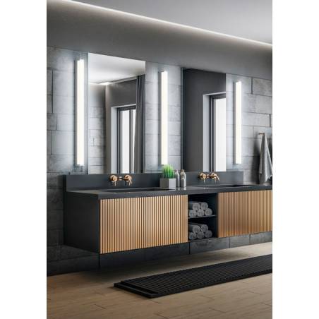 Aplique de baño Fabio LED 20w IP44 cromo ambiente - Trio