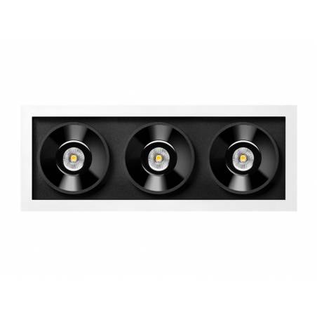 Foco empotrable Black Foster 3 LED - Arkoslight